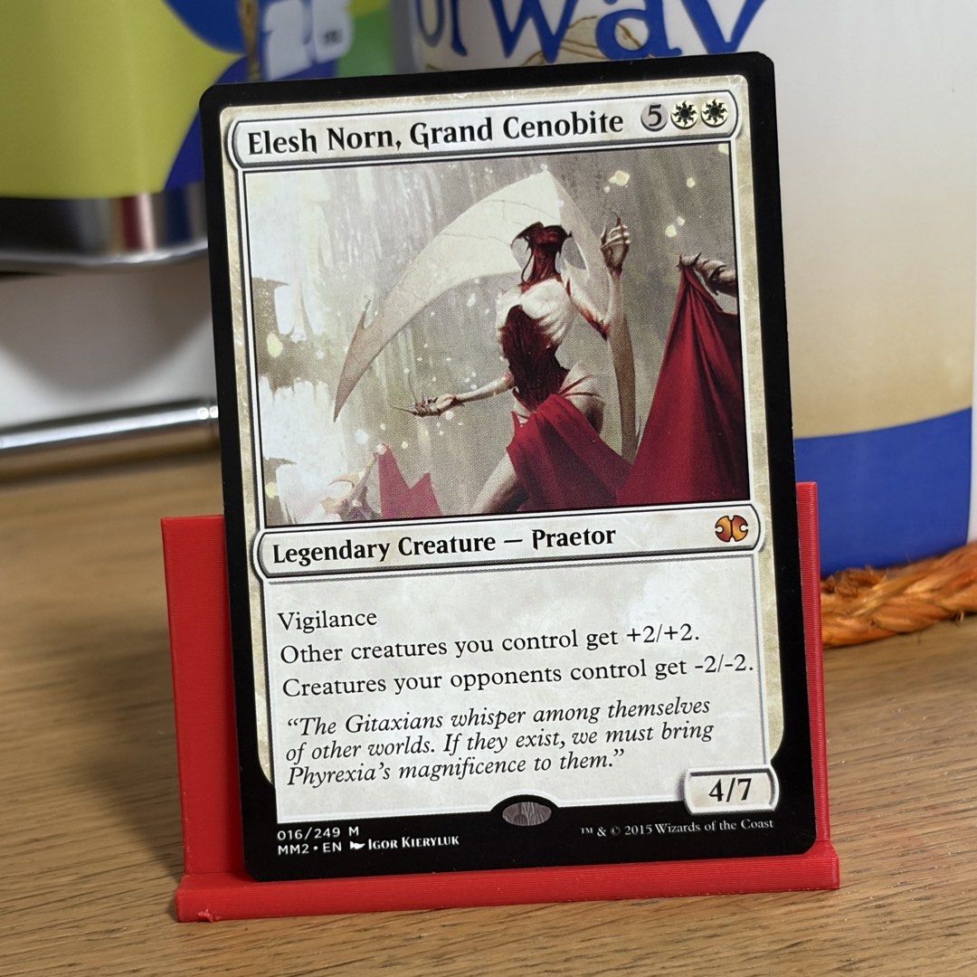 Magic The Gathering - Elesh Norn - MM2 (Category: Kids Toys) located in Cavite. Submitted by jace.themerchant (Listing ID 1464794464, Image 1). Description: Magic The Gathering - Elesh Norn - MM2 Php 1,300.00.