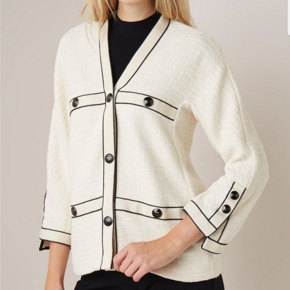Maje tweed (Category: Coats, Jackets and Outerwear) located in Manila. Submitted by highendcollection.wind (Listing ID 1464938938, Image 2). Description: Maje tweed small-medium size 36.