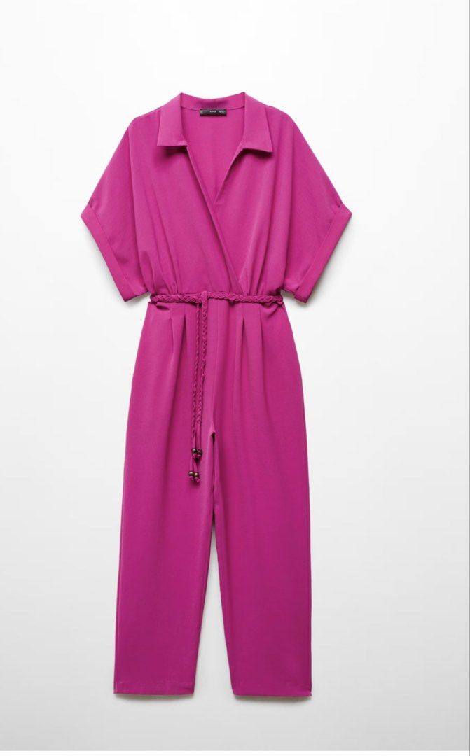 Mango Bow Long Jumpsuit Pink (Category: Jumpsuits) located in Manila. Submitted by ceethingsout (Listing ID 1464889734, Image 1). Description: bought for 3K+ Used only once, during my niece’s baptism. .