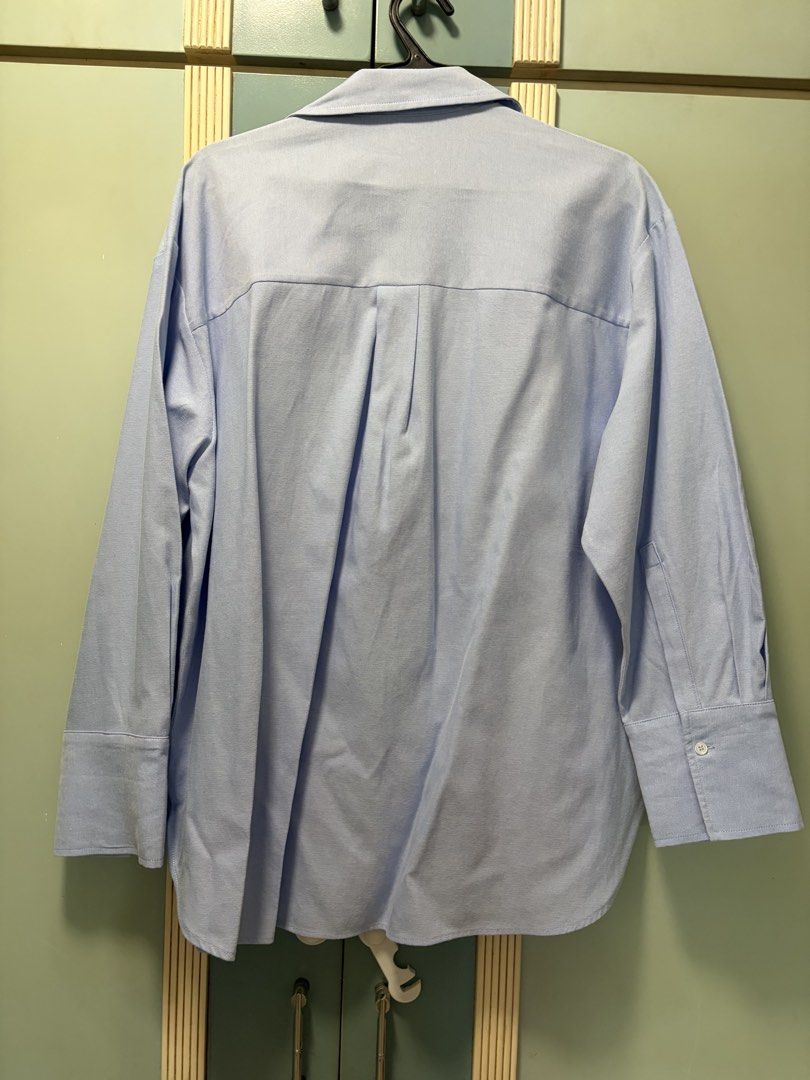 Mango Light Blue Oxford Polo (oversized) (Category: Longsleeves) located in Quezon City. Submitted by hpa1082021 (Listing ID 1464968220, Image 3). Description: .