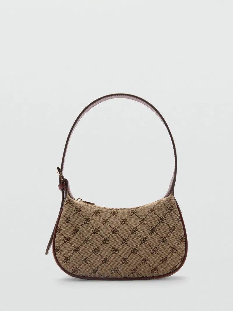 mango hall monogram brown baguette bag (Category: Shoulder Bags) located in Manila. Submitted by twiloved (Listing ID 1464945594, Image 1). Description: - the tiktok & pinterest famous fall/autumn bag 🤍 - light brown monogram canvas & brown leather lining with gold hardware details - used for a few times then stored - dm for actual pics ✌🏻 rfs - have too many bags in a similar style & color </3.