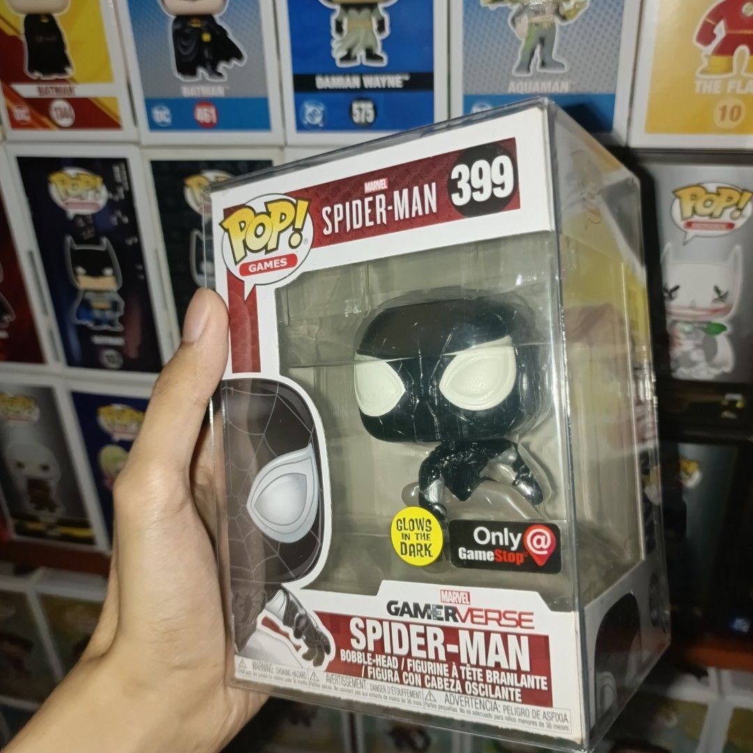Marvel Gameverse Funko Pop! Spiderman #399 GITD (Category: Figurines & Statues) located in Marikina City. Submitted by spiderraff (Listing ID 1464912317, Image 1). Description: .