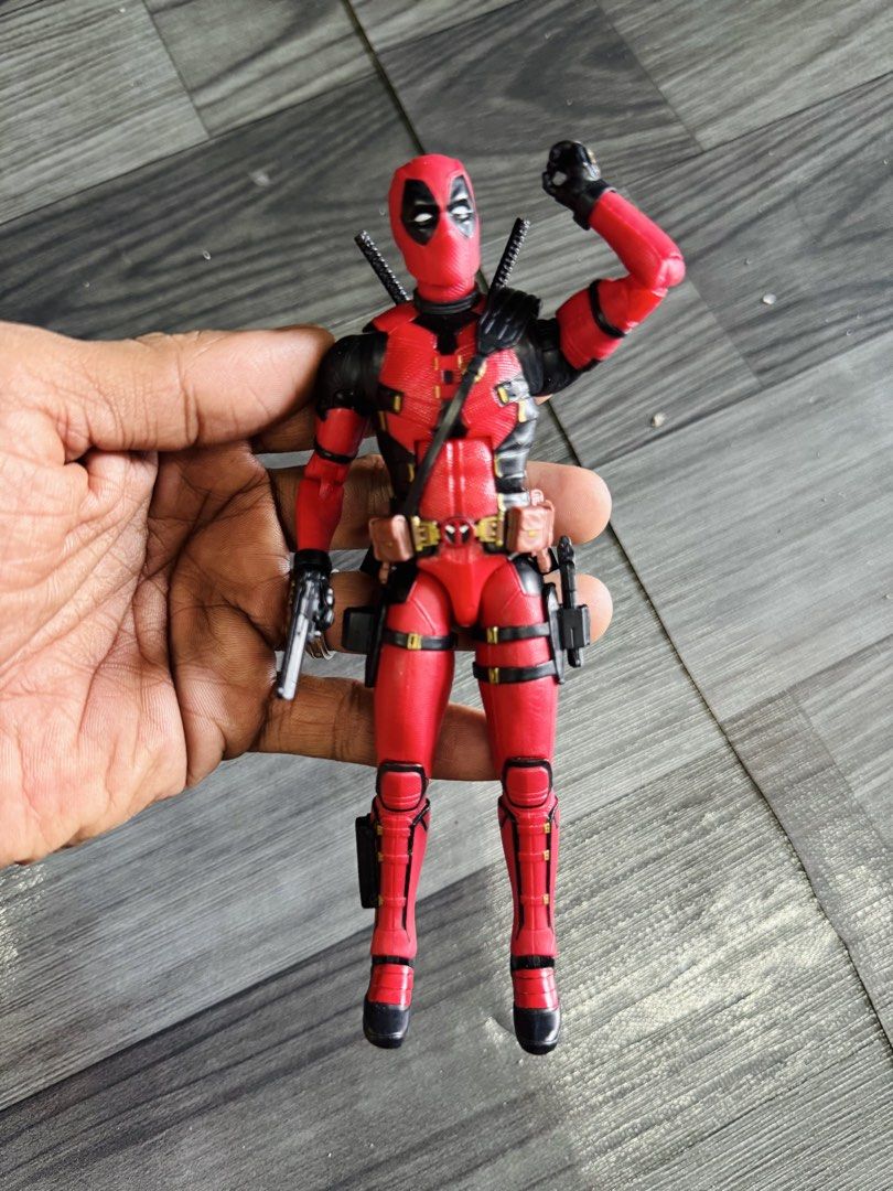 Marvel legends Deadpool (Category: Figurines & Statues) located in Paranaque City. Submitted by icko007 (Listing ID 1464935007, Image 1). Description: Marvel legends DeadPool As is No issue Price 900 Dibs now pay now / No Rush Shipping ‼️ Location Paranaque Payment Gcash/Bpi Shipping Lalamove/Lbc Buyers Risk / Fee ‼️Seller is not responsible for: lost, stolen, or damaged packages..