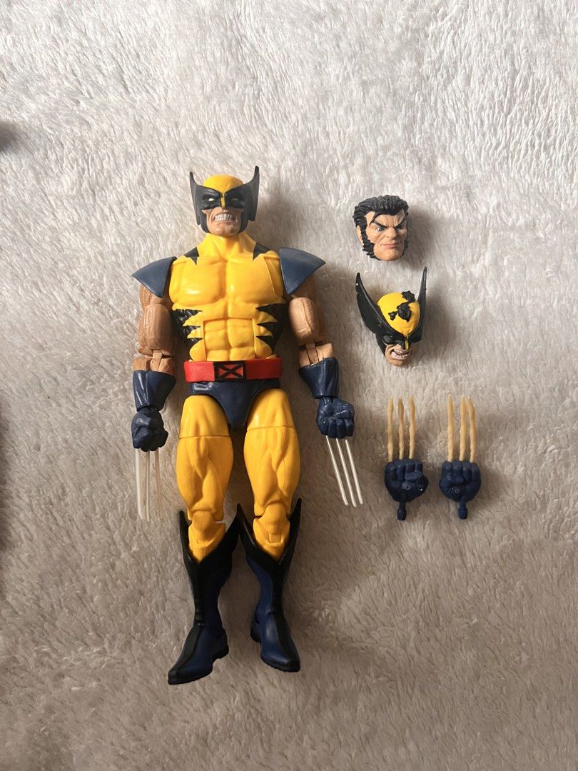 MARVEL LEGENDS DEADPOOL & WOLVERINE‼️ (Category: Figurines & Statues) located in Manila. Submitted by sevnxd (Listing ID 1464899389, Image 3). Description: SELLING AS SET Both loose 3.8k negotiable ML Deadpool from Juggernaut BAF - Complete accessories ML Wolverine from Love Triangle 3-pack - Only missing the mask MOP: GCash, Maya MOD: Lalamove, LBC Loc: Quezon City.