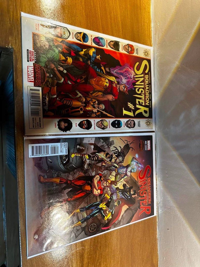 Marvel Squadron Sinister comic books (Category: Comics & Manga) located in Caloocan City. Submitted by saintsss23 (Listing ID 1464855132, Image 1). Description: Squadron sinister set: issue 1 and 3 .
