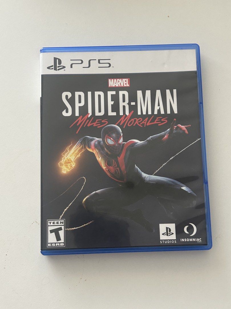 Marvel's Spider-Man: Miles Morales PS5 Game (Category: PlayStation) located in Quezon City. Submitted by water_669 (Listing ID 1464793168, Image 1). Description: - Game: Marvel's Spider-Man: Miles Morales - Platform: PlayStation 5 (PS5) - Condition: Complete with case and disc, ready to play -bought at datablitz -RFS: done playing.