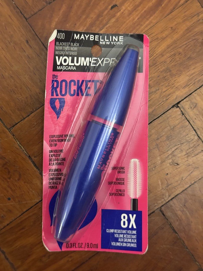 Maybelline Rocket Lash Volum Express Mascara (Category: Makeup) located in Manila. Submitted by shrimpdaddy77 (Listing ID 1464882607, Image 1). Description: mod lala, sold as set only.