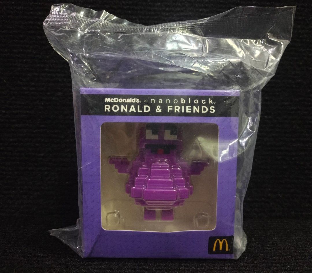 McDonald's Nanoblocks Grimace (Category: Lego & Building Sets) located in Baguio. Submitted by rbcollections14 (Listing ID 1464792594, Image 1). Description: 🧭 𝗕𝗔𝗚𝗨𝗜𝗢 𝗖𝗜𝗧𝗬 Open for: Shipping ( 𝗣𝗔𝗬𝗠𝗘𝗡𝗧 𝗙𝗜𝗥𝗦𝗧 + 𝗦𝗙) Dropping Meet-up, Pick up and Delivery.