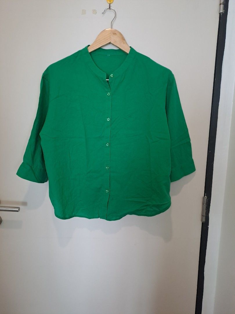 Meicone green longsleve (Category: Longsleeves) located in Manila. Submitted by joanbalde39643 (Listing ID 1464828273, Image 1). Description: This care label belongs to a piece of clothing from the Japanese fashion brand MEICONNE (often sold at retailers like Shimamura).Here is the complete breakdown of the information and care instructions printed on the tag.