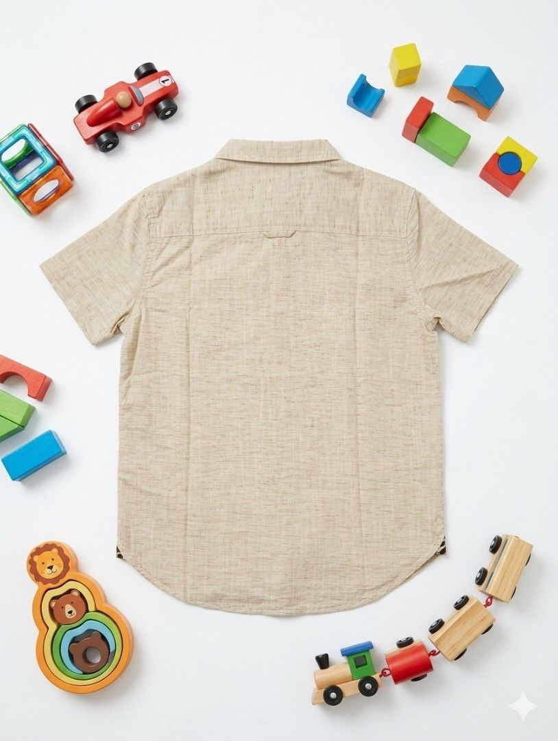 Melange Kids Short Sleeve Size 7 (Category: Babies & Kids Fashion) located in Binan City. Submitted by mayjhe (Listing ID 1464814151, Image 3). Description: 💛 For Sale 💛 🌸 Anko Short Sleeve 🍀 Short Sleeve / Size 7 Biege 📍 Condition: Brandnew 💰 Price is ₱ 850.00 👉 Other details posted 🇵🇭 Location Biñan Laguna 🛵 Courier J& T and Lalamove 📋 Shipping by schedule 📍 NO COD & COP 📌 All items are carefully packed and labeled with Fragile sti