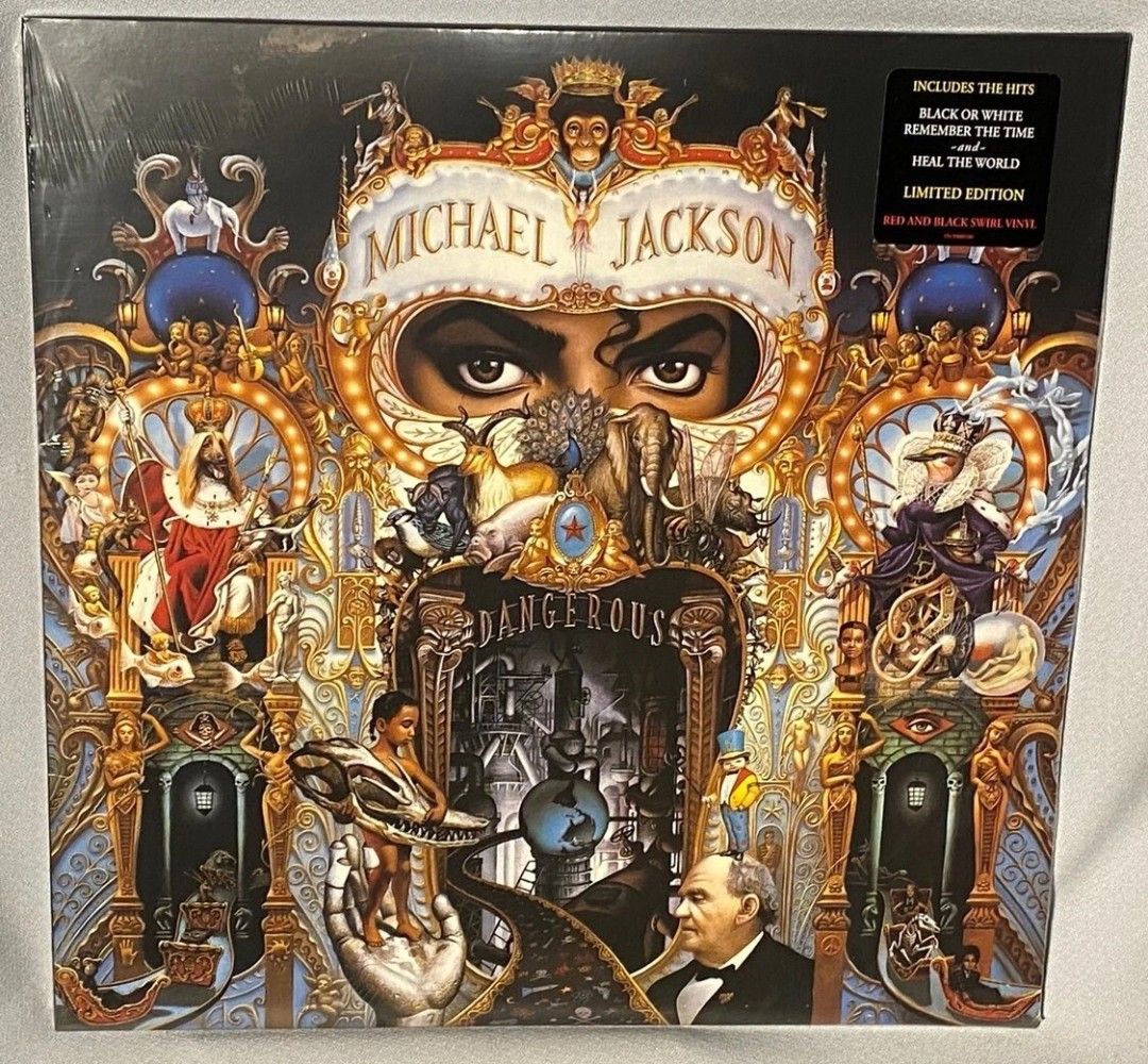 MICHAEL JACKSON Dangerous Vinyl (Red, 12", 2LP) (Category: Vinyls) located in Manila. Submitted by jhenaloymerchandise (Listing ID 1464907263, Image 1). Description: MICHAEL JACKSON Dangerous Vinyl (Red, 12", 2LP).