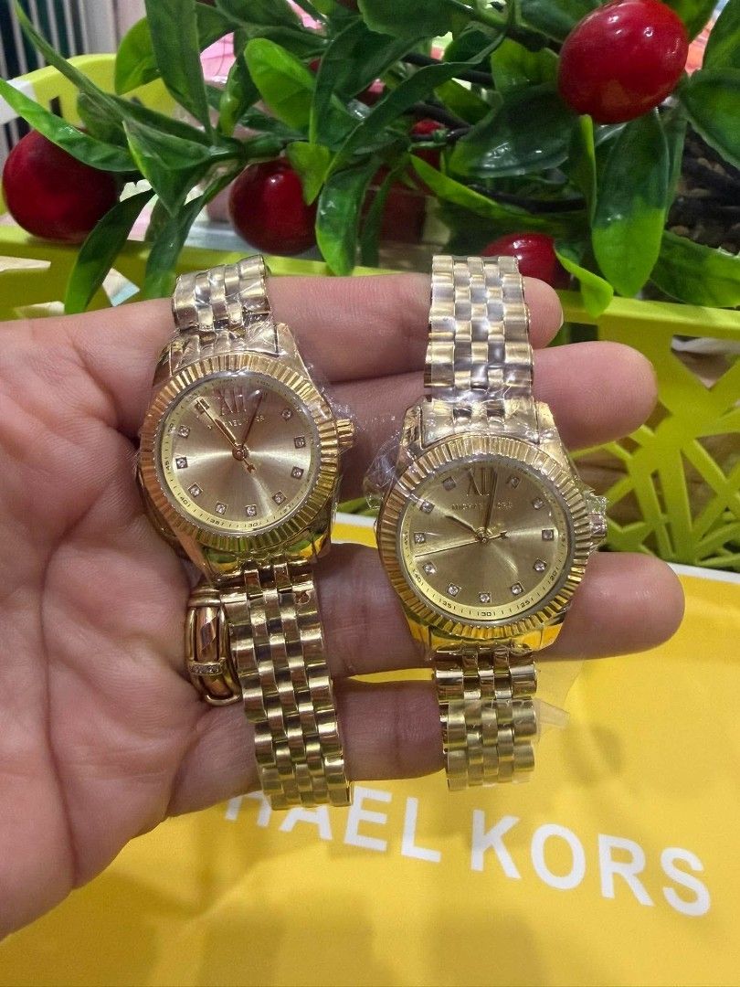 Michael Kors Two-Tone and Gold Watch Set (Category: Women's Watches) located in Mandaue City. Submitted by mariaangel25 (Listing ID 1464855836, Image 2). Description: MK LEXINGTON WATCHES ⌚✨‼️ 💫PAWNABLE IN SELECTED PAWNSHOP💫 ✅ Authentic Quality & Brand new ✅Japan Movement ✅Battery Operated ✅ Complete inclusion: ✅Paper bag,Hard box and Manual ✅Actual picture na po ✅️ Sold per piece ‼️PAYMENT FIRST POLICY‼️ ☑️ Pay now. Ship later.