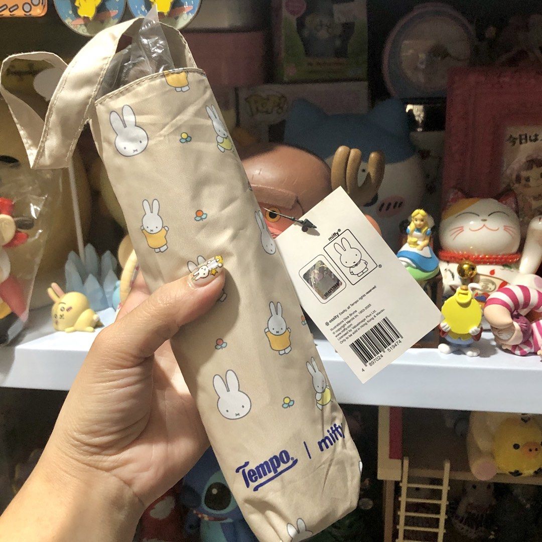 Miffy Umbrella (Category: Everything Else Others) located in Quezon City. Submitted by kitsune.treasures (Listing ID 1464923765, Image 1). Description: *First to pay policy! *1 day reservation only. Failure to pay on time, auto cancel. 📍Quezon City * MOD: J&T | Lalamove * MOP: GCASH | BPI 📦ON HAND AND READY TO SHIP! CONDITION: WHAT YOU SEE IS WHAT YOU GET. Dimensions: Kindly check the photos for the actual measurements. Please check all the pho