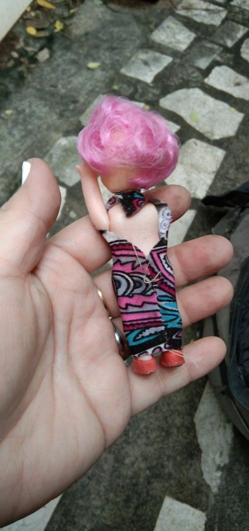 Mini doll with dress (Category: Action & Battle Toys) located in Quezon City. Submitted by eidorableshop (Listing ID 1464797995, Image 2). Description: .