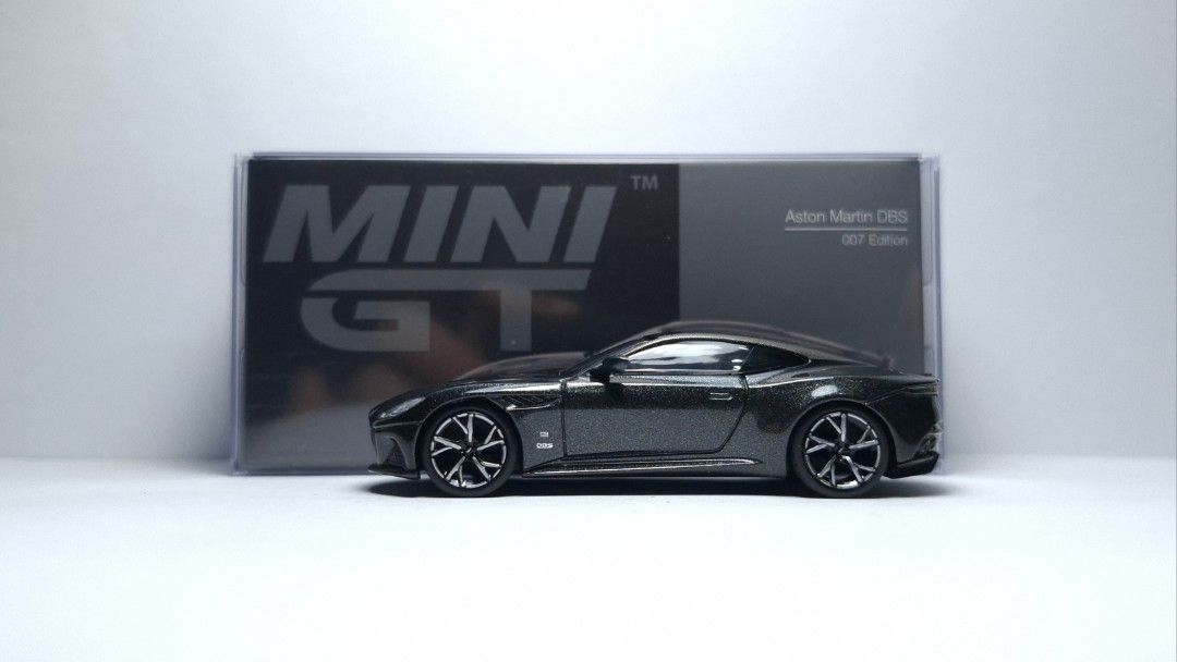 MINI GT Aston Martin DBS 007 Edition (Category: Vehicle & Diecast Models) located in Manila. Submitted by meyn_time (Listing ID 1464901874, Image 1). Description: Brand: Mini GT Model: Aston Martin DBS Livery: 007 Edition Condition: Unsealed (Mint) Price: 650 DP option now available! message for other inquiries.