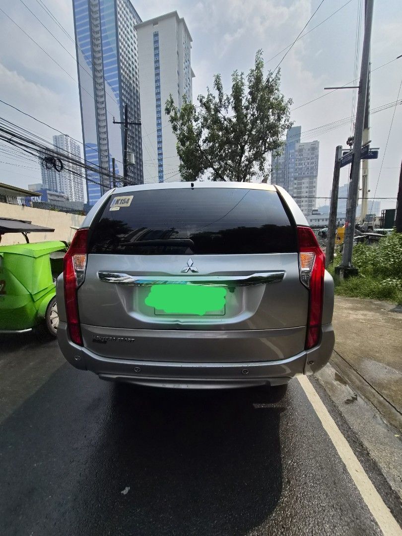 Mitsubishi Montero GLS Auto (Category: Used Cars) located in Quezon City. Submitted by frankstuff (Listing ID 1464824720, Image 2). Description: First owner. Casa maintained. See to appreciate. 61k kilometers . Grey. Quezon city Varsity hills , loyola heights. Thursday coding..