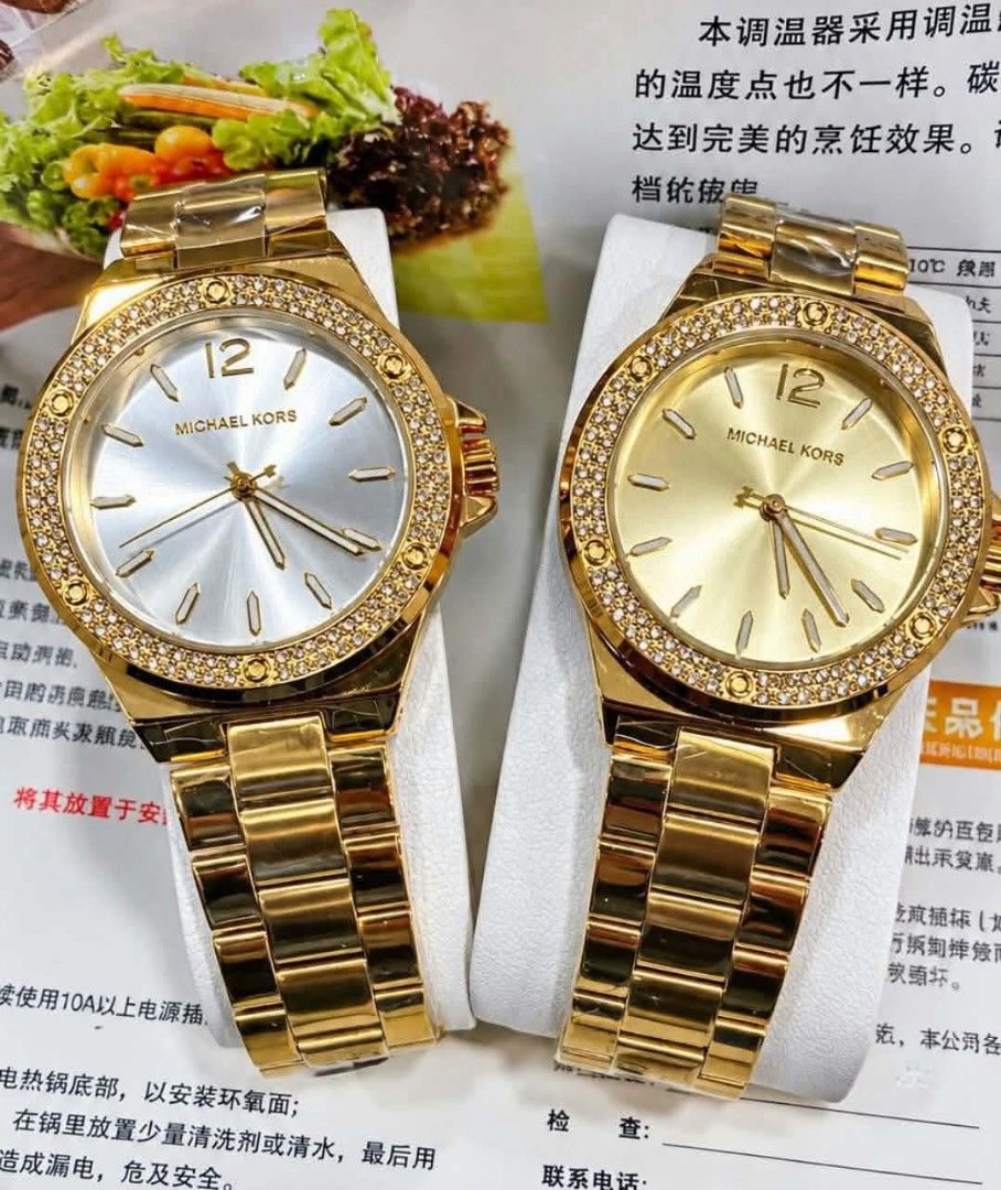 Mk Watch Authentic (Category: Women's Watches) located in Caloocan City. Submitted by cheskhaionlinestore2.0 (Listing ID 1464793821, Image 1). Description: WATCH AUTHENTIC ⌚ ₱1650 only 📌 ✅Hard box ✅Paper Bag ✅Manual ✅Battery Operated.