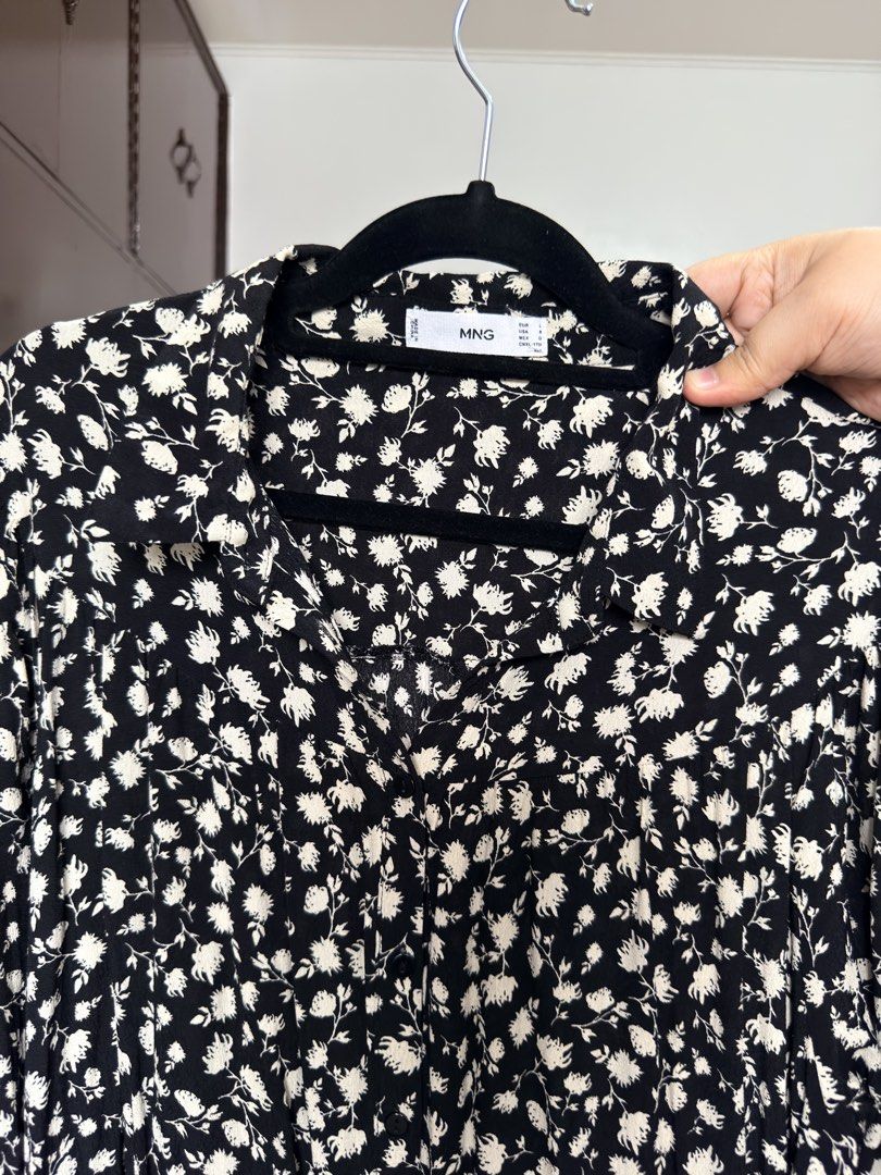 MNG Maxi Dress (Category: Dresses) located in Las Pinas. Submitted by monicaspreloved (Listing ID 1464853612, Image 2). Description: Fits l- semi xxl With waist tie No flaws MOP: Bank transfer only Shipping: Grab/Lalamove/J&T.