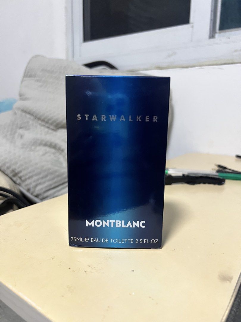 Montblanc Starwalker Eau de Toilette 75ml (Category: Fragrance & Deodorants) located in Manila. Submitted by baluyotdav50602 (Listing ID 1464902704, Image 1). Description: - Brand/Model: Montblanc Starwalker EDT - Volume: 75ml - Condition: Full bottle, practically untouched (Sprayed once only) - Packaging: Original box included - Scent Profile: Fresh spicy and woody - Best For: Everyday wear or signature scent https://www.fragrantica.com/perfume/