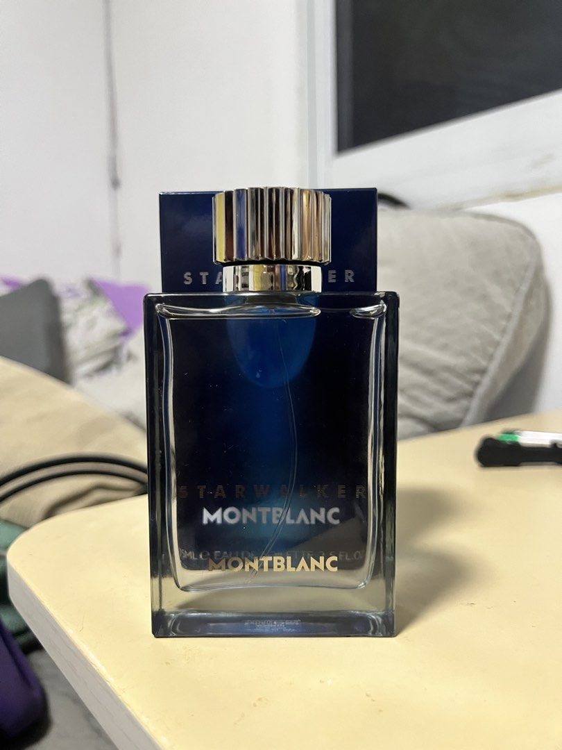 Montblanc Starwalker Eau de Toilette 75ml (Category: Fragrance & Deodorants) located in Manila. Submitted by baluyotdav50602 (Listing ID 1464902704, Image 3). Description: - Brand/Model: Montblanc Starwalker EDT - Volume: 75ml - Condition: Full bottle, practically untouched (Sprayed once only) - Packaging: Original box included - Scent Profile: Fresh spicy and woody - Best For: Everyday wear or signature scent https://www.fragrantica.com/perfume/