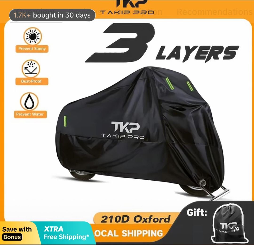 Motorcycle Dust Cover (Category: Everything Else Others) located in Manila. Submitted by mzr523 (Listing ID 1464893944, Image 1). Description: Practically new, only used once before..
