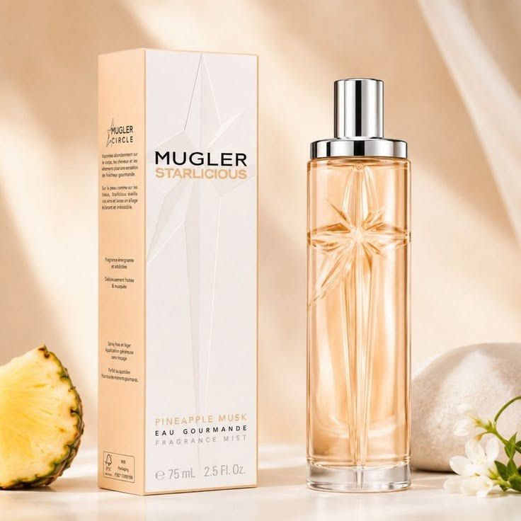 Mugler starlicious pineapple eau gourmande fragrance mist (Category: Fragrance & Deodorants) located in Quezon City. Submitted by neomieperfumeshop (Listing ID 1464800560, Image 1). Description: .