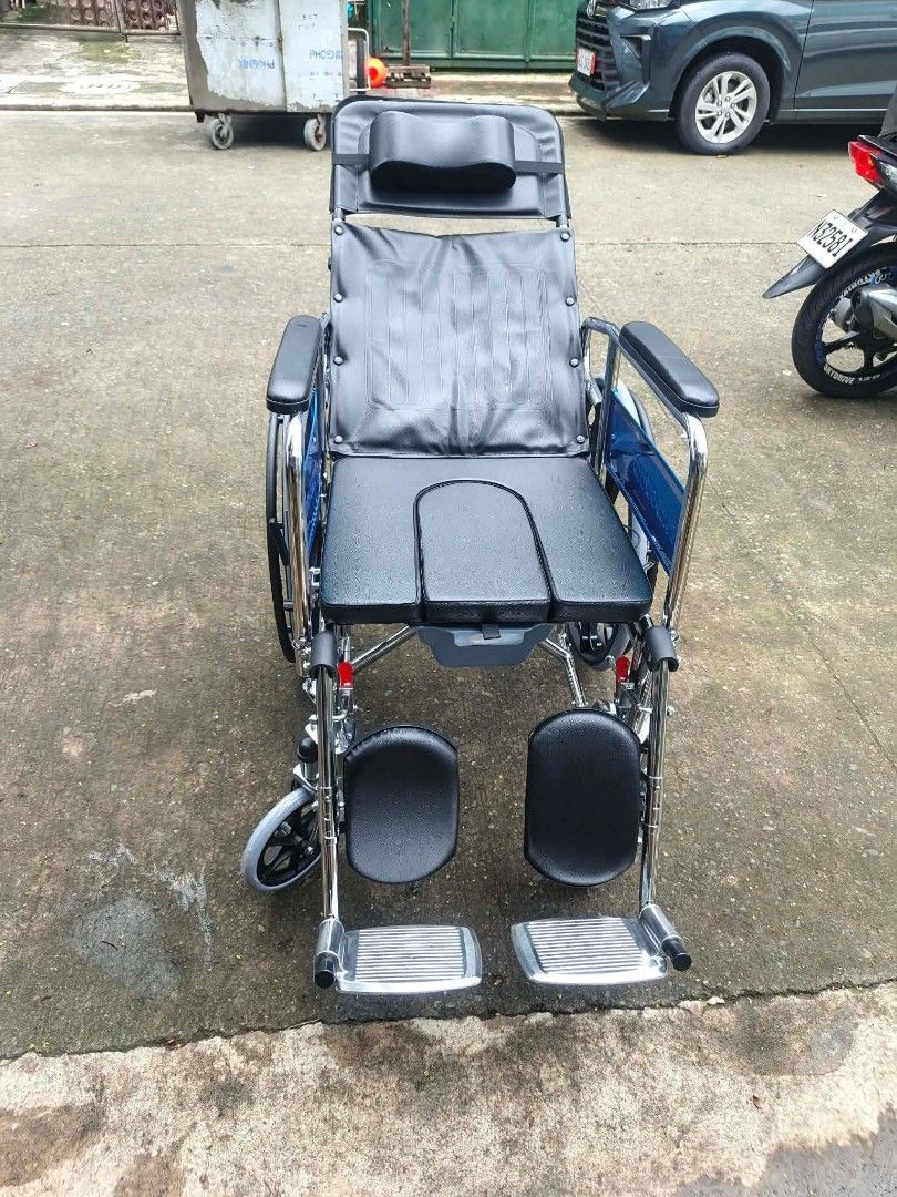 Mura reclining (Category: Wheelchairs) located in Quezon City. Submitted by jesselee14kpop (Listing ID 1464803470, Image 1). Description: we accept bulk orders brandnew affordable onhand negotiable good quality and condition open for pick up and delivery high quality we also sell many medical supplies call me 09268225723 cod,gcash,bank transfer lifetime time free service.