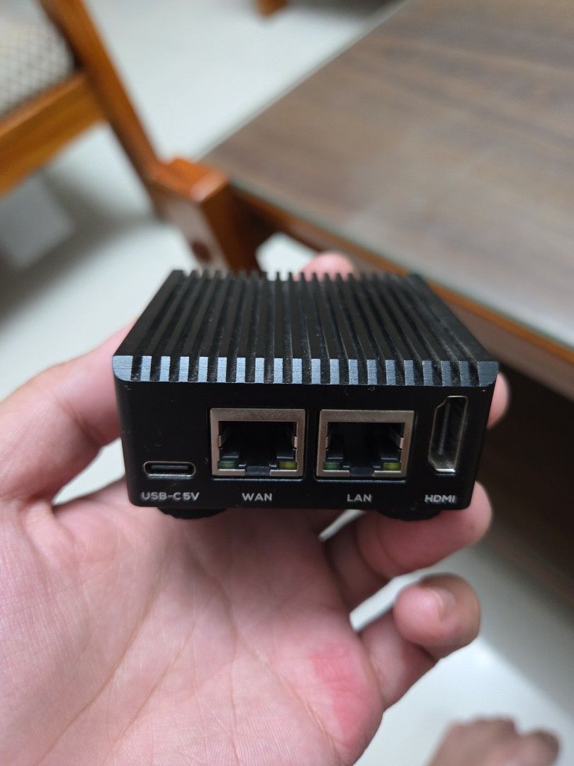 Nanopi R3S - LTS (Category: Networking) located in Pasay City. Submitted by toperccs (Listing ID 1464883210, Image 1). Description: Specification ✅️SoC: Rockchip RK3566 ✅️CPU: Quad-core ARM Cortex-A55, up to 1.8 GHz ✅️GPU: ARM Mali-G52 MP2 ✅️NPU: 1 TOPS ✅️RAM: 2 GB LPDDR4X ✅️Storage: MicroSD (UHS-I/SDR104) ❌️eMMC: 0 ✅️Ethernet: 2 × Gigabit Ethernet ✅️Ethernet controllers: 1× RTL8211F + 1× RTL8111H ✅️USB: 1× USB 3.2 Gen 1 Type-A ✅️USB-C: Power + d