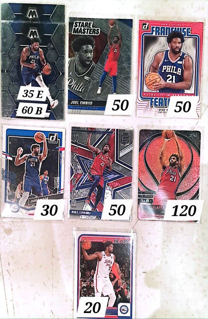 NBA CARDS (Category: Raw Singles) located in Manila. Submitted by james891993 (Listing ID 1464803157, Image 1). Description: FS NBA CARDS. SIPAT SIPAT LANG KAYO MGA BOSS.