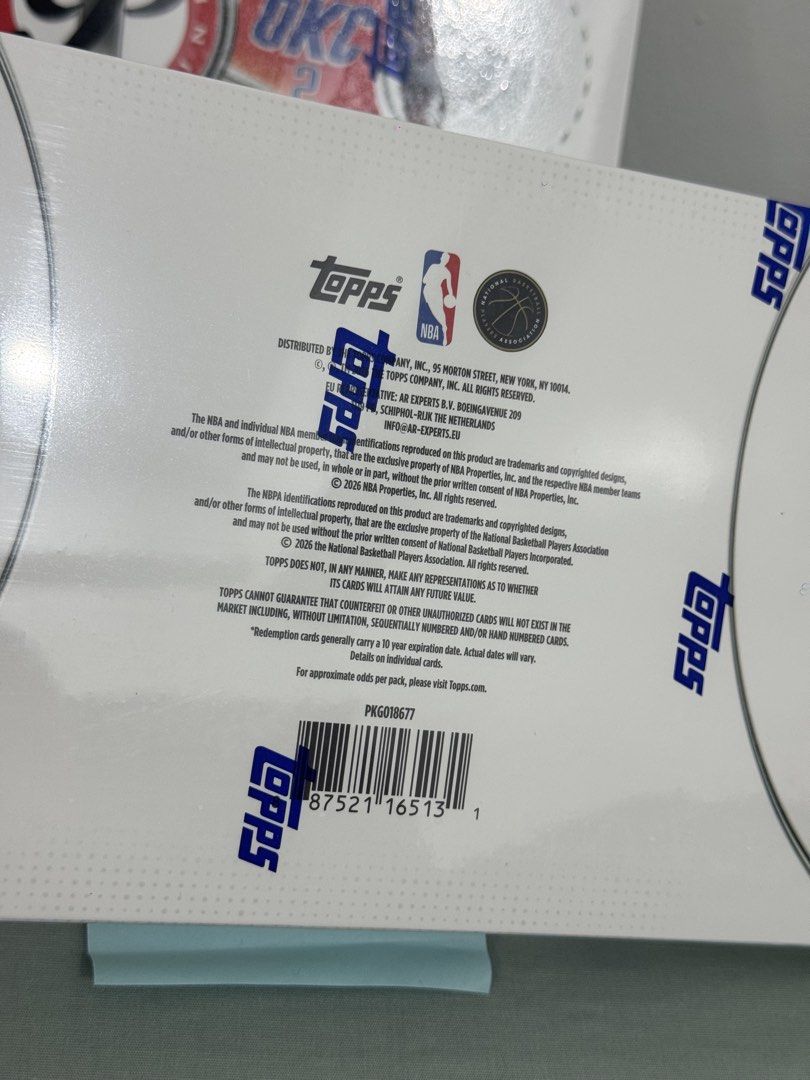 NBA (Category: Raw Singles) located in Puerto Princesa. Submitted by twentythrifts.apparel (Listing ID 1464894330, Image 3). Description: TOPPS PRISTINE NBA HOBBY BOX.