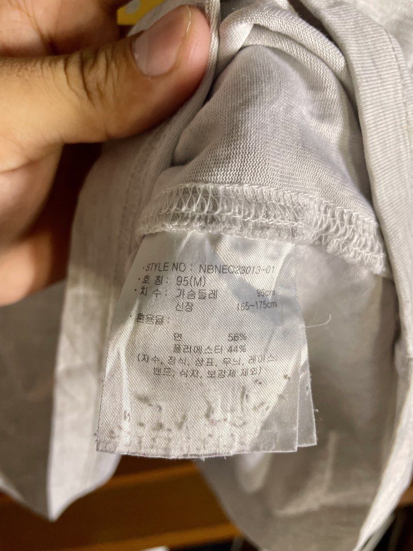 NEW BALANCE (Category: Tshirts & Polo Shirts ) located in Davao. Submitted by the_rare_hustla (Listing ID 1464799550, Image 3). Description: NEW BALANCE Issue Washable Stain Need Wash Only Color rate 10/10 Width - 23 Length - 26 Size M on tag Fit to Med-Large Dm If Interested!.