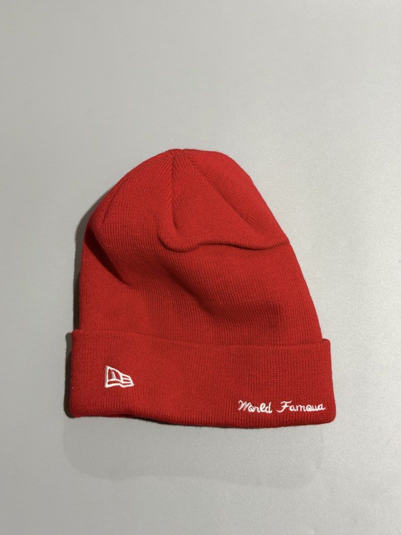 New Era collab with Supreme (Category: Beanies) located in Quezon City. Submitted by maddy.demie (Listing ID 1464921416, Image 2). Description: .
