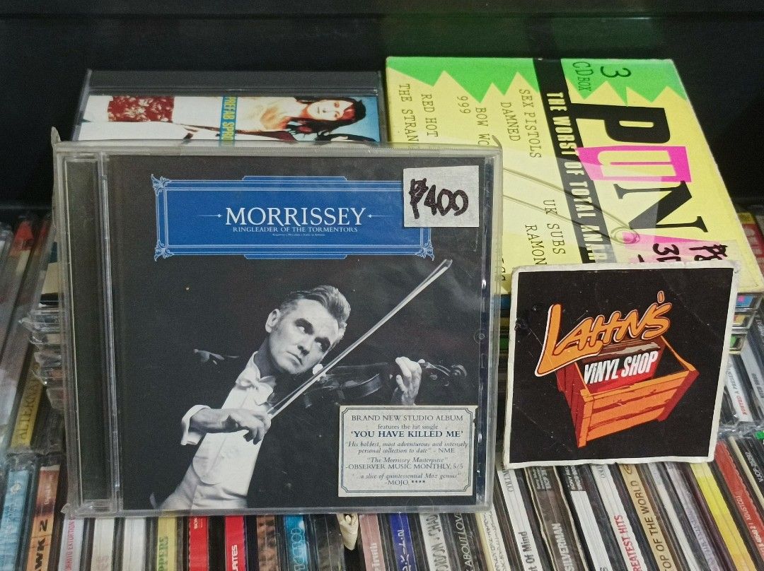 New Wave & 80's Music CD (Category: CDs & DVDs) located in Manila. Submitted by nw101 (Listing ID 1464863411, Image 2). Description: New Wave & 80's Music Price nasa pic na po. Free shipping na po if worth 2k ang kukunin nyo. NO RESERVATION (iwas joy miner/joy reserver) Manila - Pick up, rider pick up or JNT Provincial - JNT (everyday shipping) Like us & follow : Lahn's Vinyl Shop.