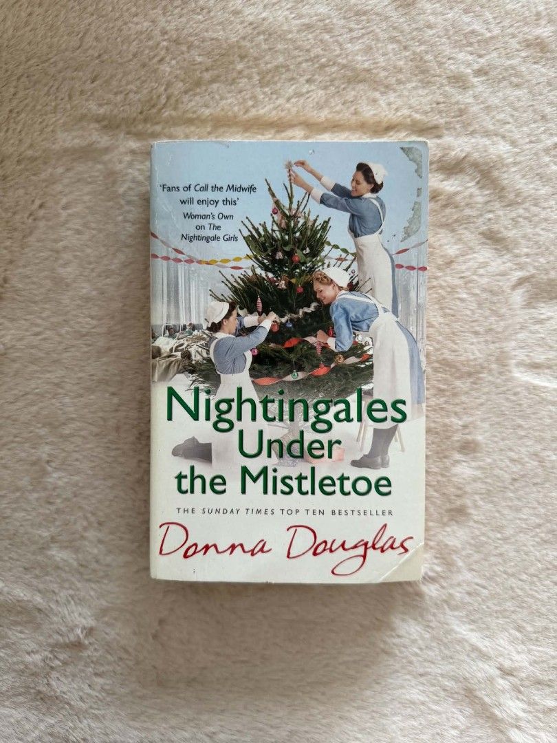 Nightingales Under The Mistletoe - Donna Douglas (Category: Storybooks) located in Santiago. Submitted by bookworm_club (Listing ID 1464832429, Image 1). Description: 📚no cancellation, return or exchange. 📚secondhand books. some books are in good condition while some has minimal flaws (foxing, creases, dog-eared pages, etc.) 📚reasonable haggling is allowed. 💰MOP: For same day pickup - CASH & BANK TRANSFER For shipping or scheduled pickup - BA