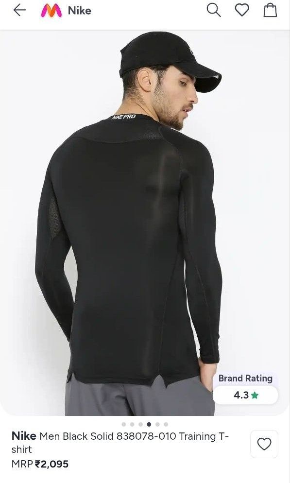 nike drifit compression longsleeves (Category: Coats, Jackets and Outerwear) located in Amadeo. Submitted by josephotep (Listing ID 1464777859, Image 2). Description: nike drifit compression xxl on tag 17.5x27 as new no issue fit to small to medium 550 plus sf. loc cavite pm📥.