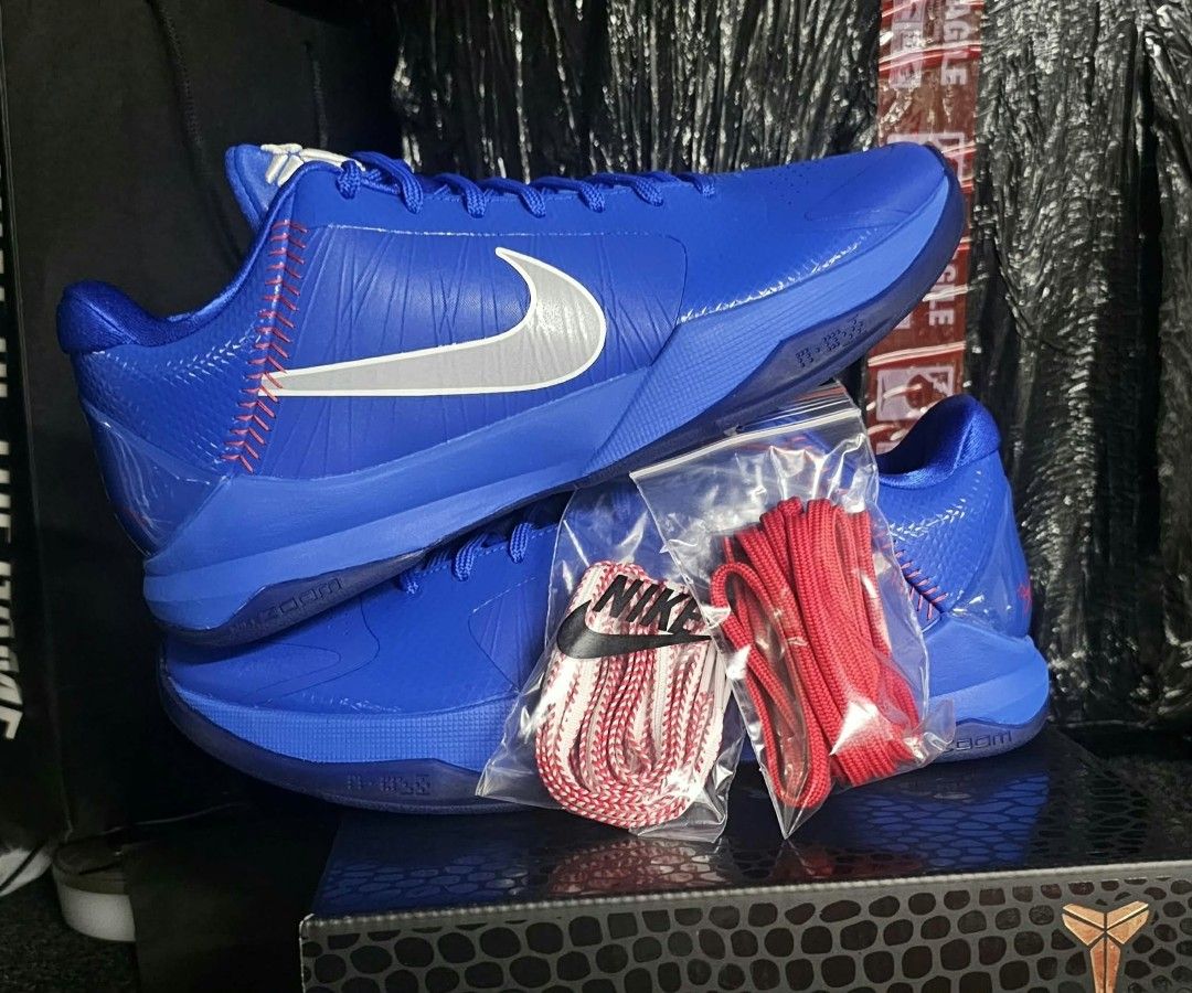 Nike KOBE 5 DODGERS 2026 (Category: Sneakers) located in Quezon City. Submitted by justinkixs (Listing ID 1464774807, Image 1). Description: kobe 5 size 10.5 bnew legit.