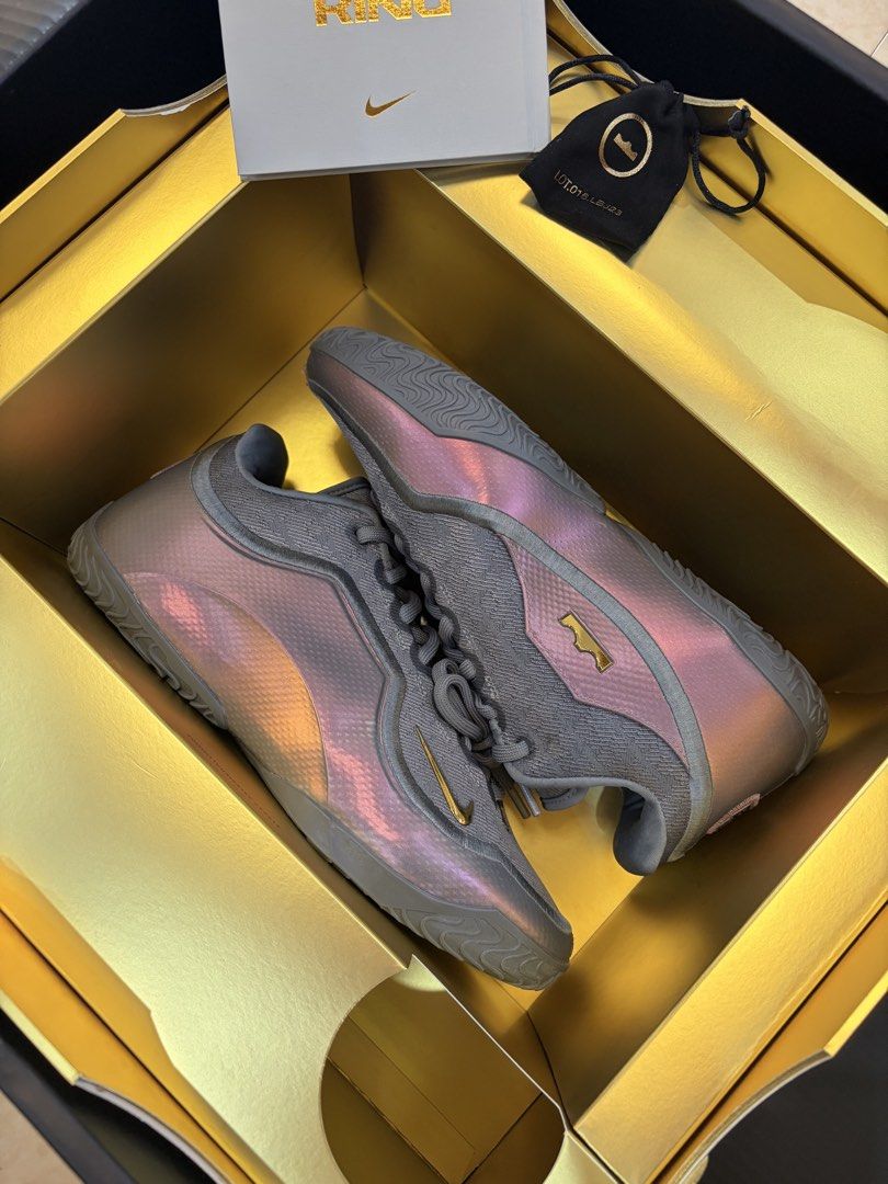 Nike LeBron 23 (Category: Sneakers) located in Valenzuela. Submitted by luckybucks (Listing ID 1464793636, Image 1). Description: - Brand: Nike LeBron 23 - Colorway: Shut Up and Dribble - Condition: Used 3x freshly stored inside original packaging - Inclusions: Special packaging box, and accompanying booklet included - Perfect for ballers and sneakerheads looking to stand out on and off the court.