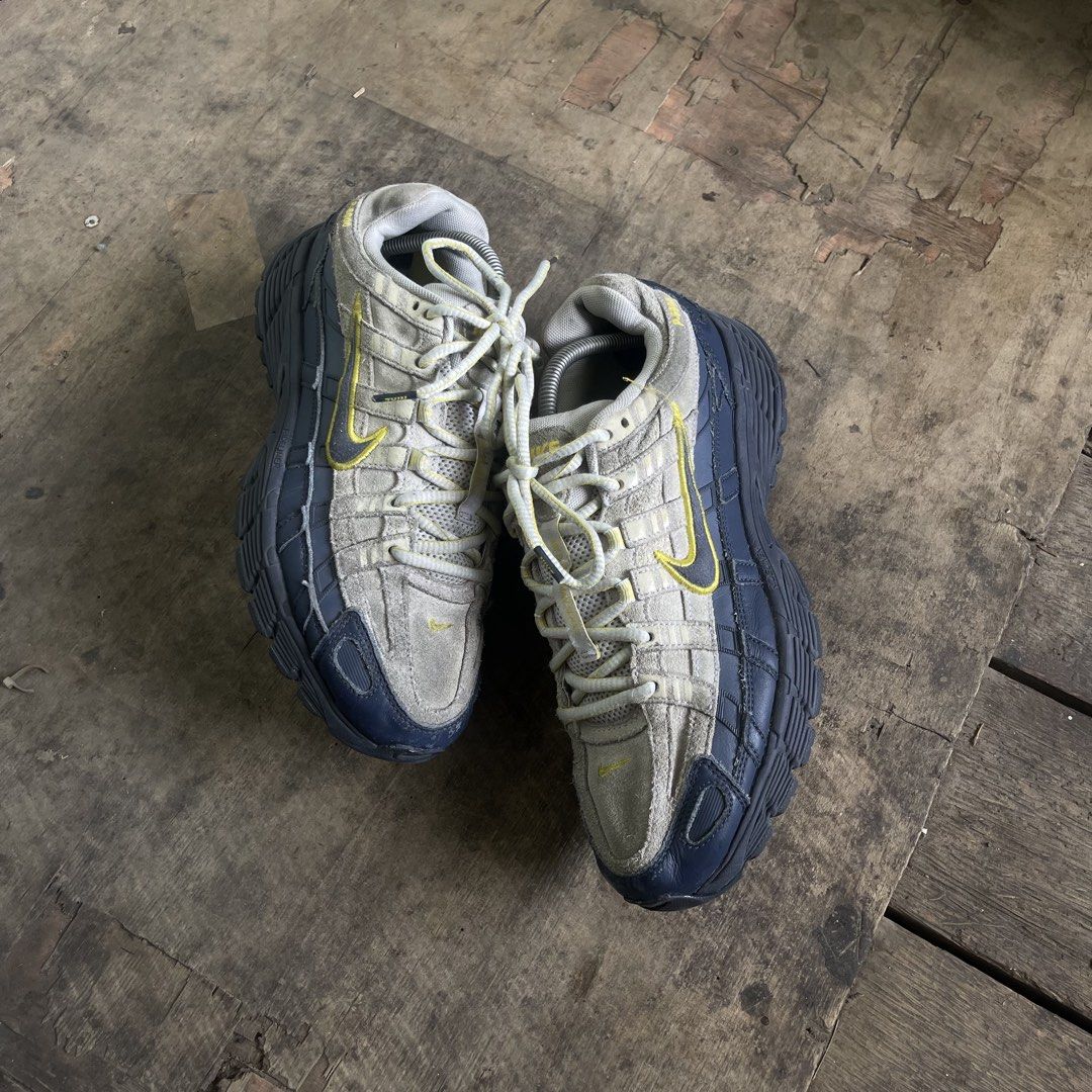 Nike P-6000 Grey Yellow Navy US 10 (Category: Sneakers) located in Manila. Submitted by bravebird_164362 (Listing ID 1464894516, Image 3). Description: - Model: Nike P-6000 - Colorway: Grey, Navy, and Yellow - Size: US 10 / UK 9 / EUR 44 ISSUE SIGN OF USE.