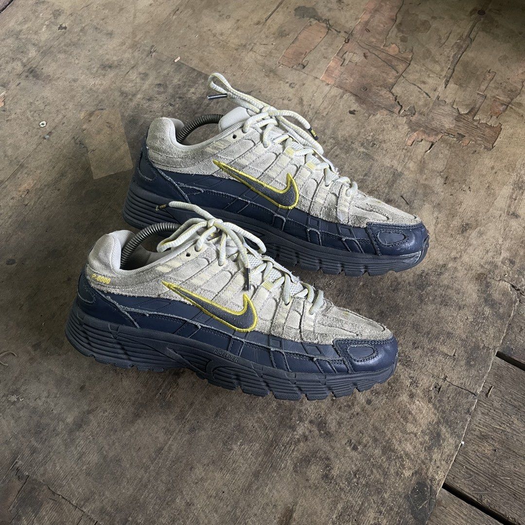 Nike P-6000 Grey Yellow Navy US 10 (Category: Sneakers) located in Manila. Submitted by bravebird_164362 (Listing ID 1464894516, Image 1). Description: - Model: Nike P-6000 - Colorway: Grey, Navy, and Yellow - Size: US 10 / UK 9 / EUR 44 ISSUE SIGN OF USE.