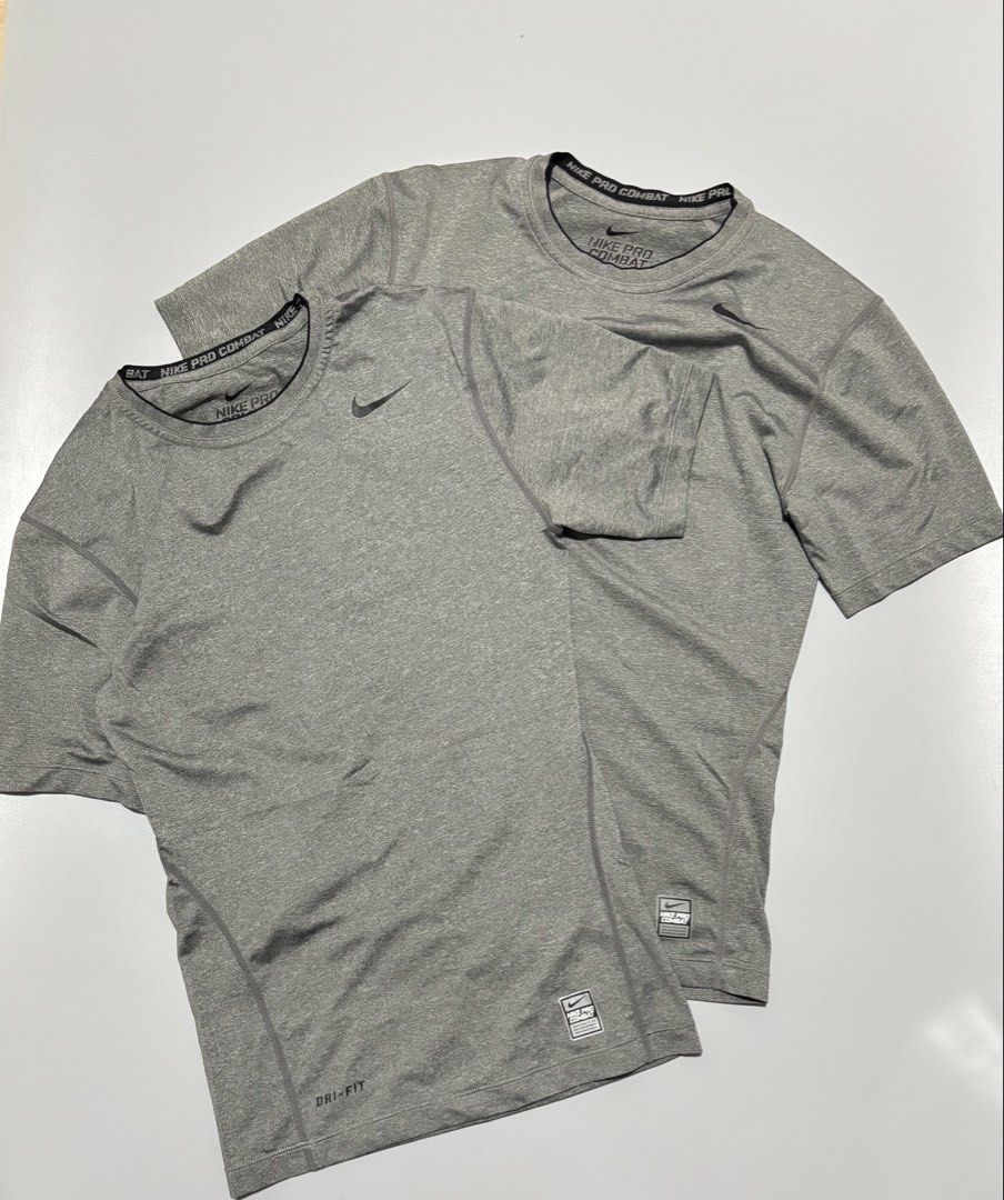 Nike Pro Combat Compression Shirt (As Pack) (Category: Activewear) located in Tacloban City. Submitted by katimmyroy (Listing ID 1464927161, Image 2). Description: Dimensions: 17x25 Excellent Condition No Issue .