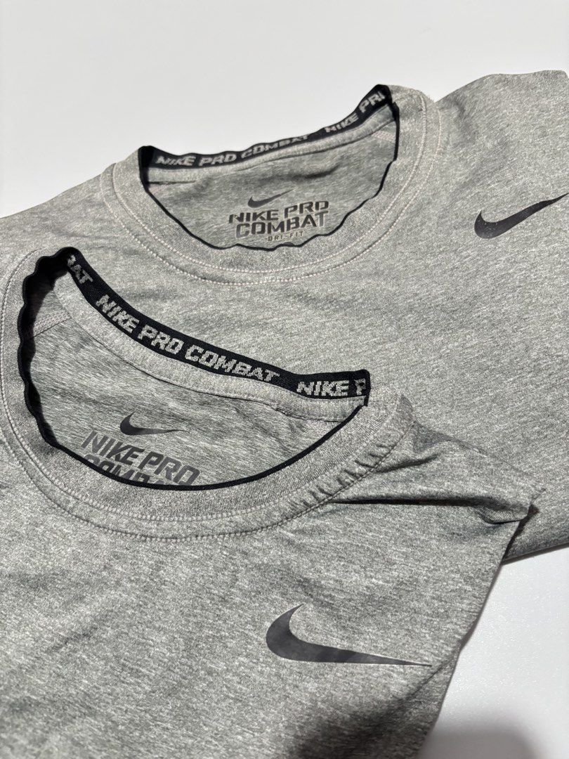 Nike Pro Combat Compression Shirt (As Pack) (Category: Activewear) located in Tacloban City. Submitted by katimmyroy (Listing ID 1464927161, Image 3). Description: Dimensions: 17x25 Excellent Condition No Issue .