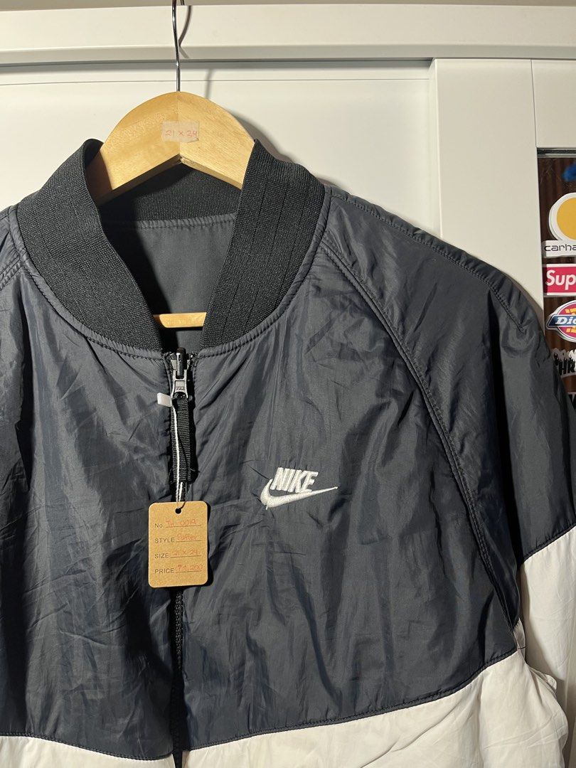 Nike Puffer Reversable Jacket (Category: Coats, Jackets and Outerwear) located in General Santos City (Dadiangas). Submitted by thriftdept. (Listing ID 1464810163, Image 3). Description: Brand: Nike Type: Reversable Puffer Jacket Size: Small Dimensions: 21W”24L Authenticity: Authentic Color Rate: 9.5/10 Condition: Excellent Issue: Scratch .