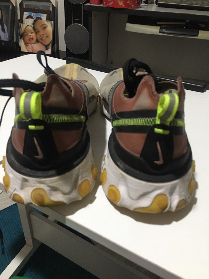 Nike react shoes (Category: Sneakers) located in Marilao. Submitted by joelheather02 (Listing ID 1464905300, Image 2). Description: .