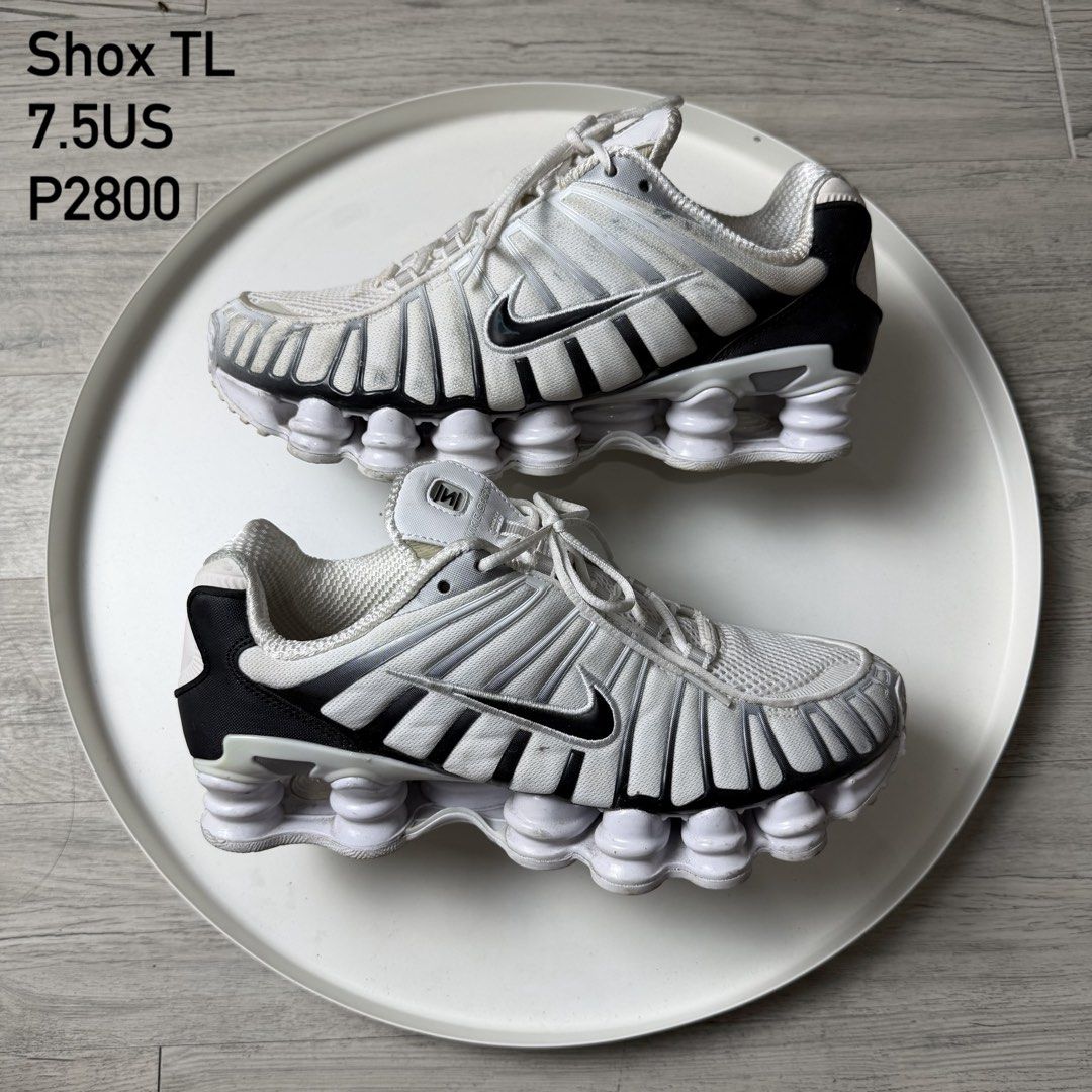 Nike Shox TL (Category: Sneakers) located in Valenzuela. Submitted by wornagainstudios (Listing ID 1464879628, Image 1). Description: Bought bnew, used thrice.