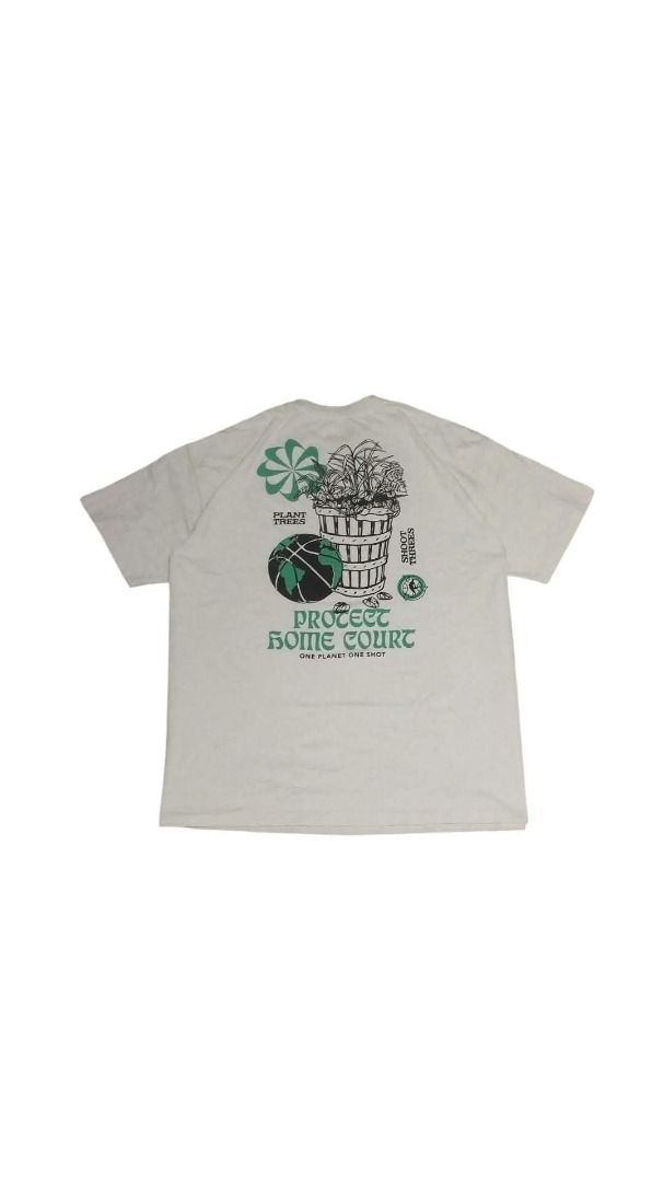 NIKE X ADIDAS SAVE GREEN (Category: Tshirts & Polo Shirts ) located in Koronadal. Submitted by theminance (Listing ID 1464775580, Image 2). Description: - 23X29 ( LARGE ) - Brand: Nike x NBA - Team: Boston Celtics - Color: CREAM - Style: Short sleeve crewneck, standard fit - Details: Front logo graphic, collar globe graphics, and right chest branding.