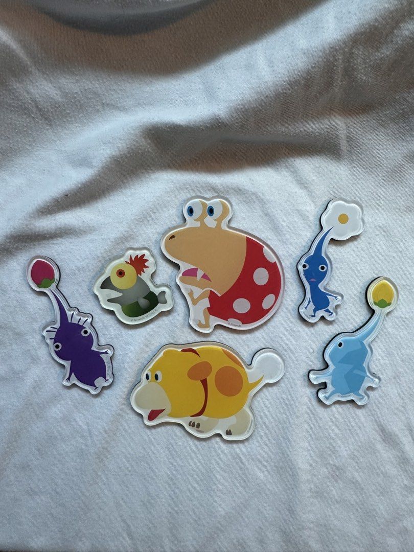 Nintendo Pikmin Ref. Magnet (Category: Character Goods) located in Cainta. Submitted by mochimochiko (Listing ID 1464802796, Image 2). Description: 6pcs. Set of Pikmin high quality magnets. Fan merch Take all ₱ 550.