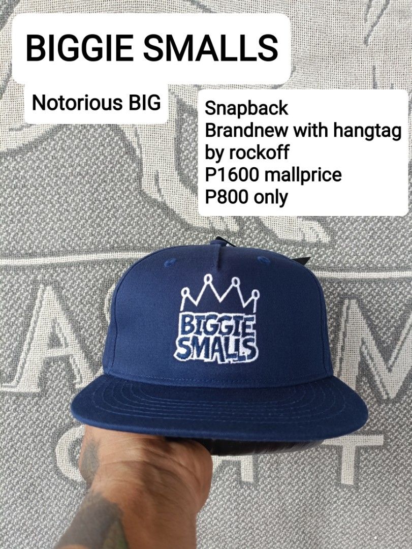 NOTORIOUS B.I.G (Category: Caps & Hats) located in Bacolod City. Submitted by matong182 (Listing ID 1464818070, Image 1). Description: NOTORIOUS B.I.G SNAPBACK BRANDNEW WITH HANGTAG LOCATION: BACOLOD CITY SHIPPING VIA JNT.