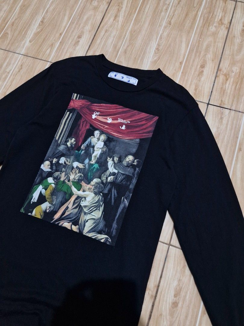 Off White Caravaggio Painting Long-sleeve (Category: Coats, Jackets and Outerwear) located in Antipolo. Submitted by kentoy6666 (Listing ID 1464795146, Image 3). Description: .
