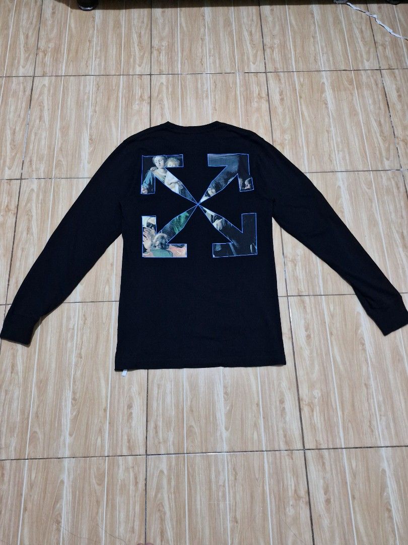 Off White Caravaggio Painting Long-sleeve (Category: Coats, Jackets and Outerwear) located in Antipolo. Submitted by kentoy6666 (Listing ID 1464795146, Image 2). Description: .