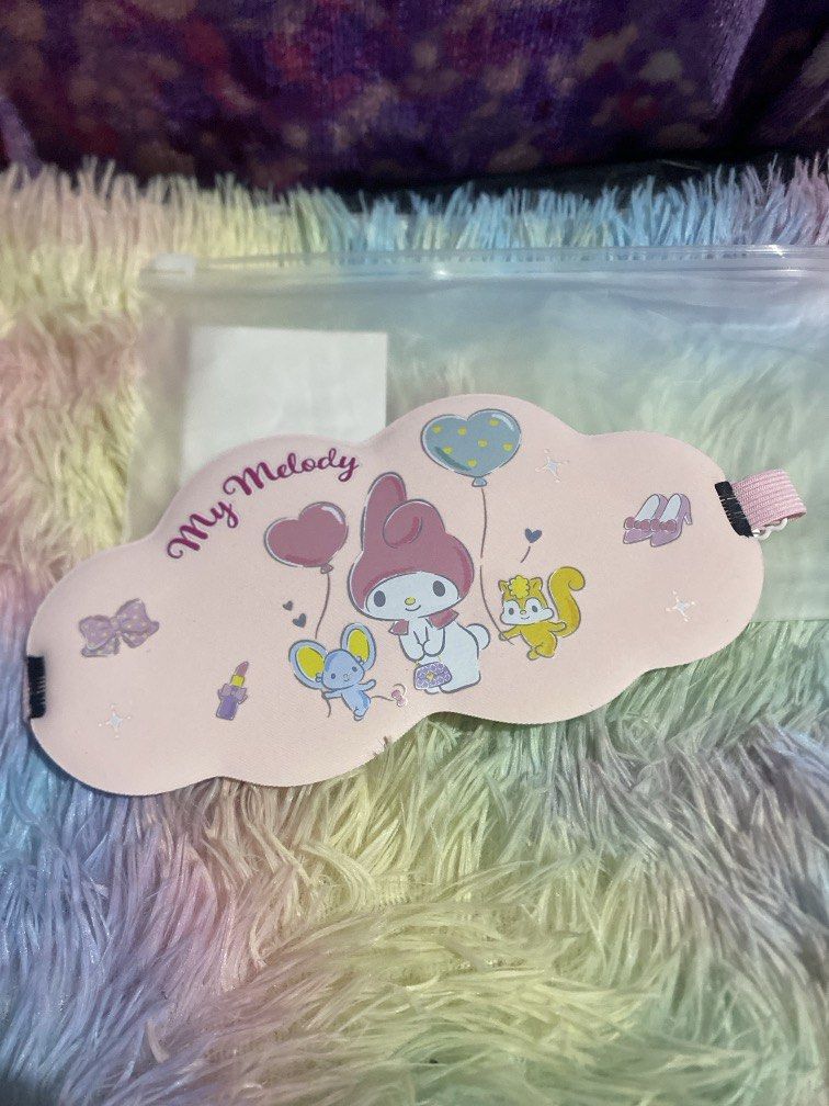 Official/ Licensed My Melody Sleeping Eyemask (Category: Character Goods) located in Bulacan. Submitted by cute.finds.ph (Listing ID 1464795898, Image 1). Description: .